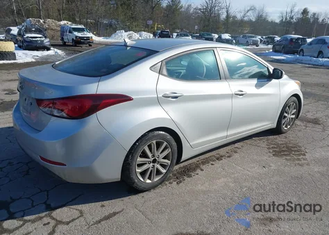 2016 Hyundai Elantra Se from USA, damaged, VIN KMHDH4AE7GU487921